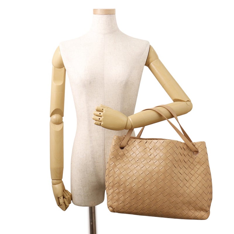 ボッテガヴェネタ トートバッグ イントレチャート ガルダ ラージ 600510 BOTTEGA VENETA