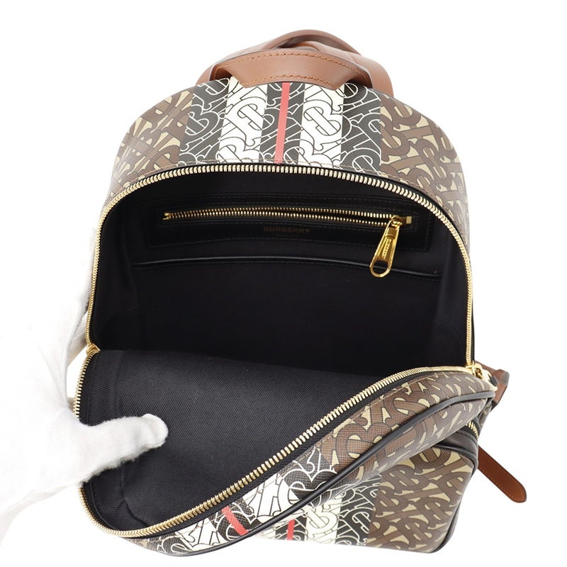 バーバリー リュック TBモノグラム バックパック PVC レザー 8019346 BURBERRY バッグ リュックサック