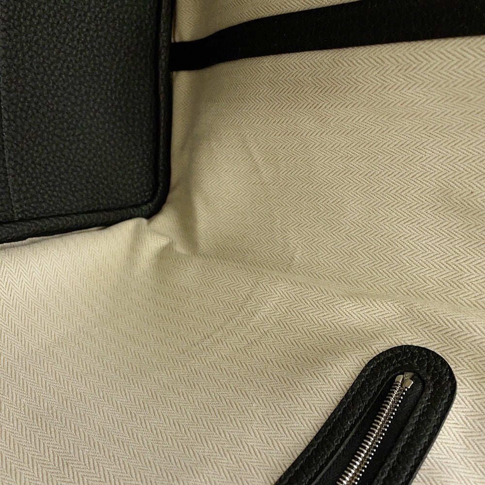 エルメス トートバッグ ガーデンパーティPM ブラック/シルバー金具