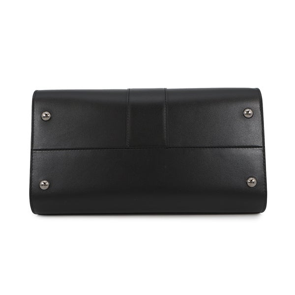 デルボー ハンドバッグ ブリヨン ルーモアMM ボックスカーフ AA0376AAM099ZPV Delvaux 2way 黒