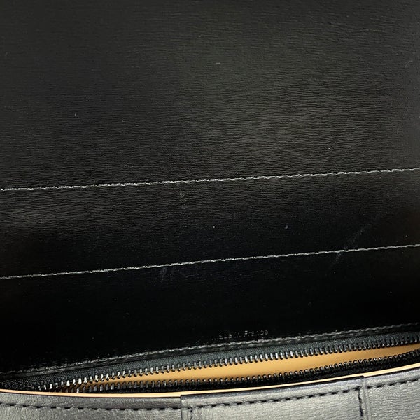 デルボー ハンドバッグ ブリヨン ルーモアMM ボックスカーフ AA0376AAM099ZPV Delvaux 2way 黒