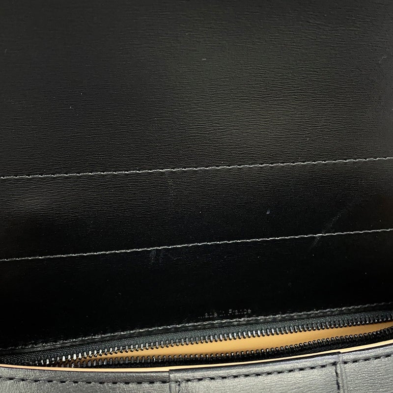 デルボー ハンドバッグ ブリヨン ルーモアMM ボックスカーフ AA0376AAM099ZPV Delvaux 2way 黒