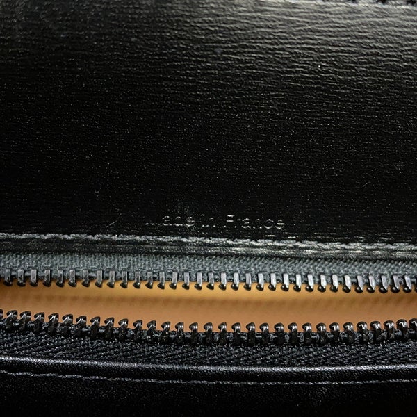 デルボー ハンドバッグ ブリヨン ルーモアMM ボックスカーフ AA0376AAM099ZPV Delvaux 2way 黒