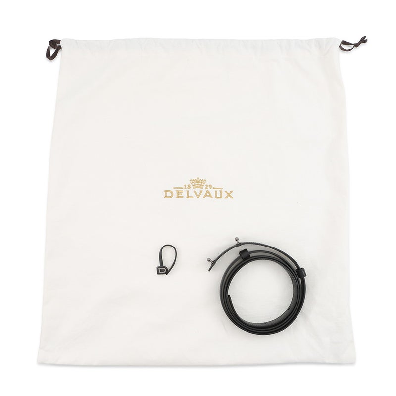 デルボー ハンドバッグ ブリヨン ルーモアMM ボックスカーフ AA0376AAM099ZPV Delvaux 2way 黒