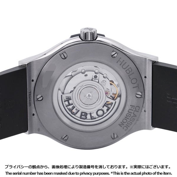 ウブロ クラシック フュージョン 511.NX.1171.RX HUBLOT 腕時計 黒文字盤