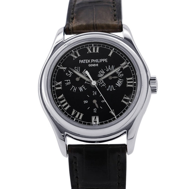 パテックフィリップ アニュアルカレンダー 5035P-001 PATEK PHILIPPE 腕時計 黒文字盤