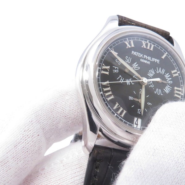 パテックフィリップ アニュアルカレンダー 5035P-001 PATEK PHILIPPE 腕時計 黒文字盤
