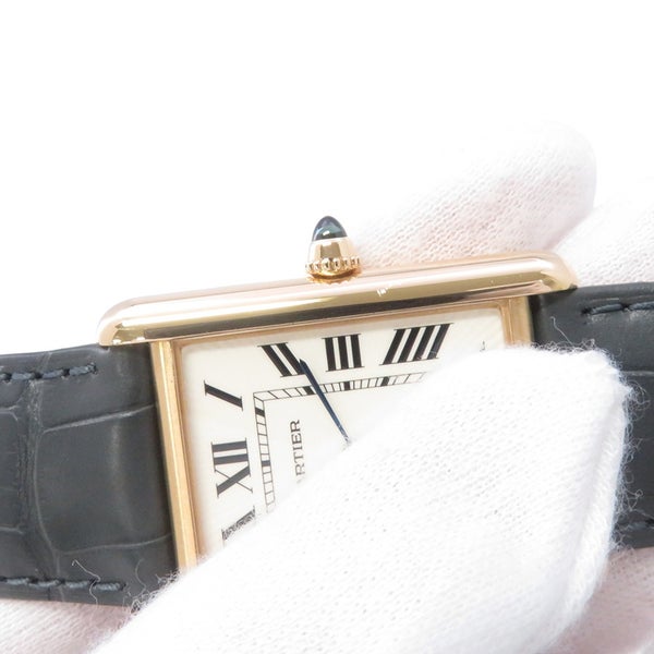 カルティエ タンク ルイ カルティエ LM WGTA0357 Cartier 腕時計 アイボリー文字盤