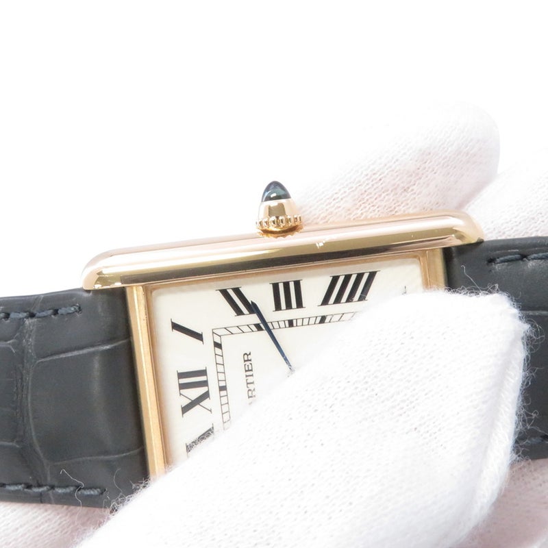 カルティエ タンク ルイ カルティエ LM WGTA0357 Cartier 腕時計 アイボリー文字盤