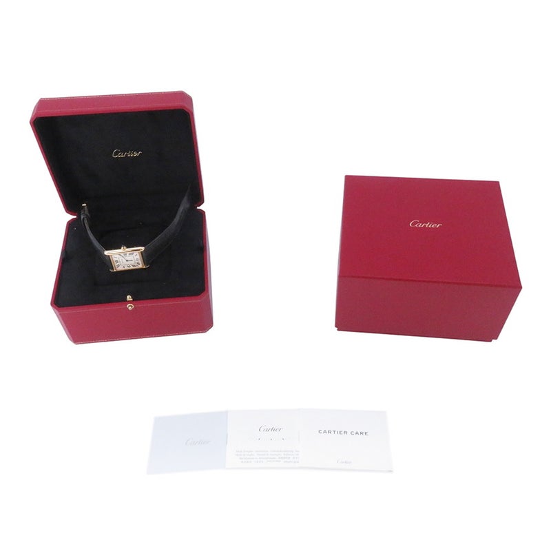 カルティエ タンク ルイ カルティエ LM WGTA0357 Cartier 腕時計 アイボリー文字盤