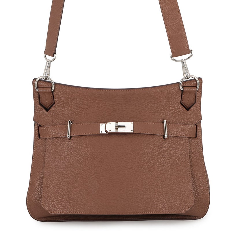 エルメス ジプシエール31 ブリュレ/シルバー金具 トリヨンクレマンス □R刻印 HERMES バッグ