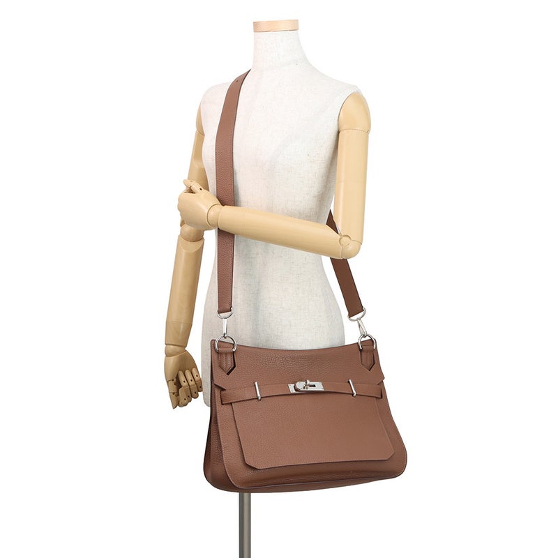 エルメス ジプシエール31 ブリュレ/シルバー金具 トリヨンクレマンス □R刻印 HERMES バッグ