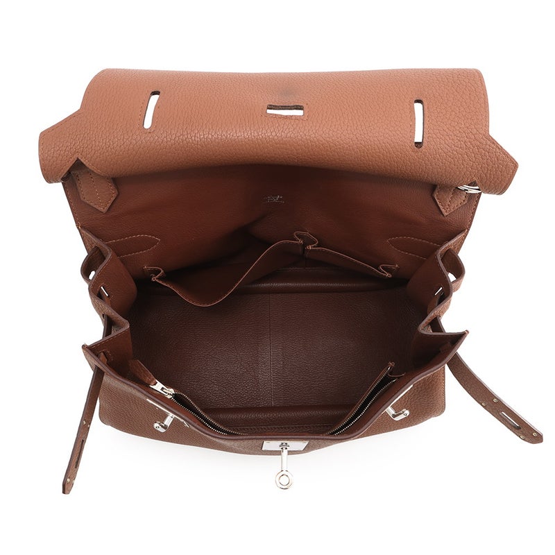 エルメス ジプシエール31 ブリュレ/シルバー金具 トリヨンクレマンス □R刻印 HERMES バッグ