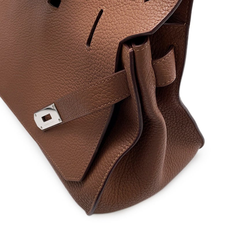 エルメス ジプシエール31 ブリュレ/シルバー金具 トリヨンクレマンス □R刻印 HERMES バッグ