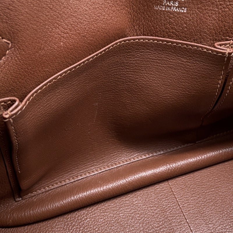 エルメス ジプシエール31 ブリュレ/シルバー金具 トリヨンクレマンス □R刻印 HERMES バッグ