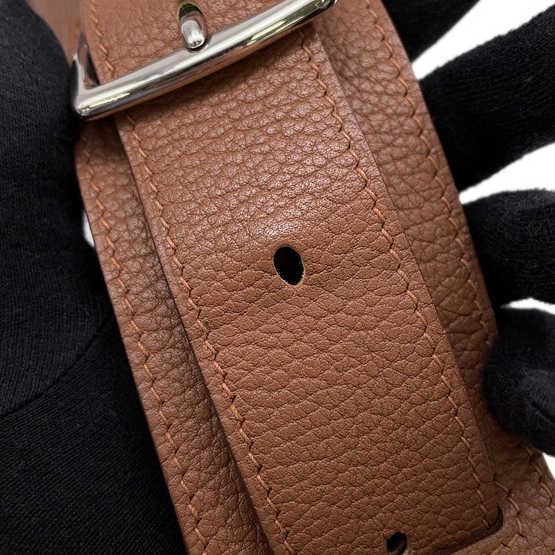 エルメス ジプシエール31 ブリュレ/シルバー金具 トリヨンクレマンス □R刻印 HERMES バッグ