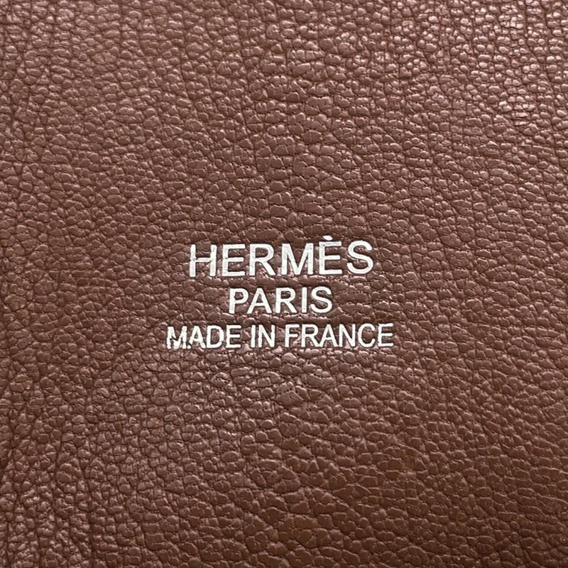 エルメス ジプシエール31 ブリュレ/シルバー金具 トリヨンクレマンス □R刻印 HERMES バッグ