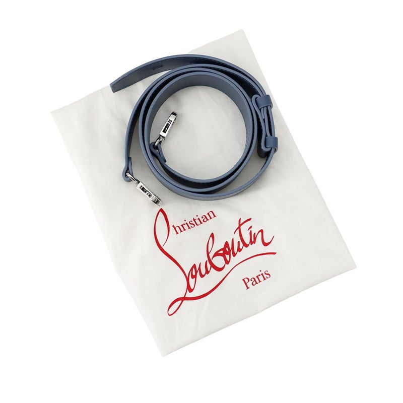 クリスチャン・ルブタン ハンドバッグ パロマ トップハンドル スタッズ ミニ デニム/レザー 3245299 2way