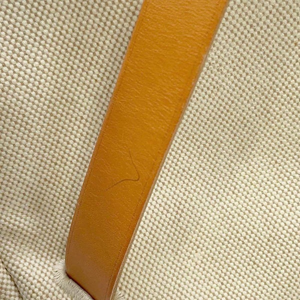 エルメス リュックサック エールバッグ アドPM ナチュラル/ベージュ/シルバー金具 トワルアッシュ/バッシュハンター □C刻印