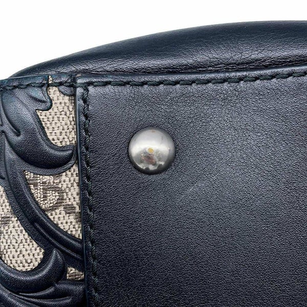 グッチ ハンドバッグ アラベスク GGスプリーム 409529 GUCCI バッグ 2wayショルダーバッグ ミニボストン 黒