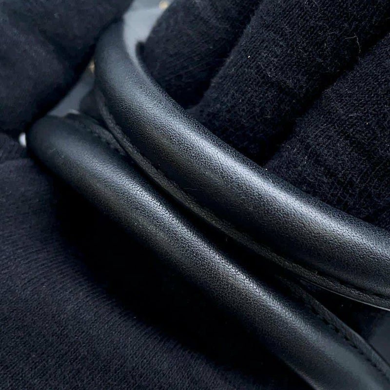 サンローランパリ ハンドバッグ ベイビーカバス レザー 372087 SAINT LAURENT PARIS 2wayショルダーバッグ 黒