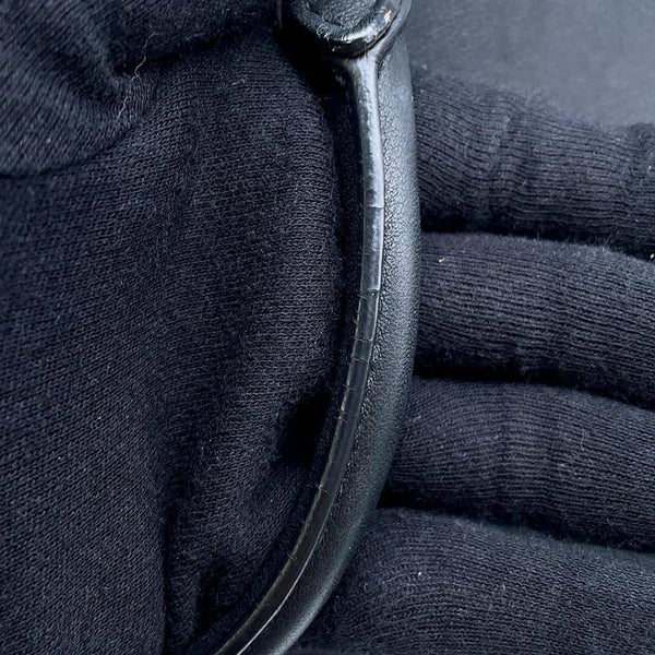 サンローランパリ ハンドバッグ ベイビーカバス レザー 372087 SAINT LAURENT PARIS 2wayショルダーバッグ 黒