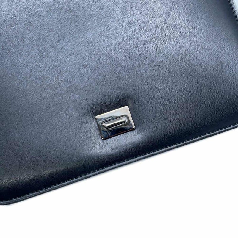 サルヴァトーレ・フェラガモ チェーンショルダーバッグ ヴァラ リボン 21 G877 Ferragamo 黒