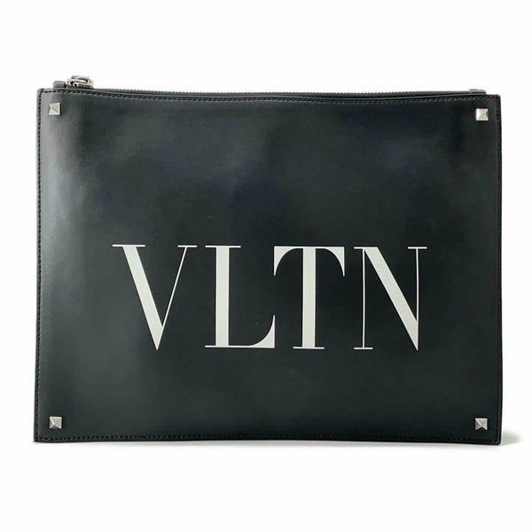 ヴァレンティノ・ガラヴァーニ クラッチバッグ VLTN スタッズ WY2B0692WJW0NI VALENTINO 黒