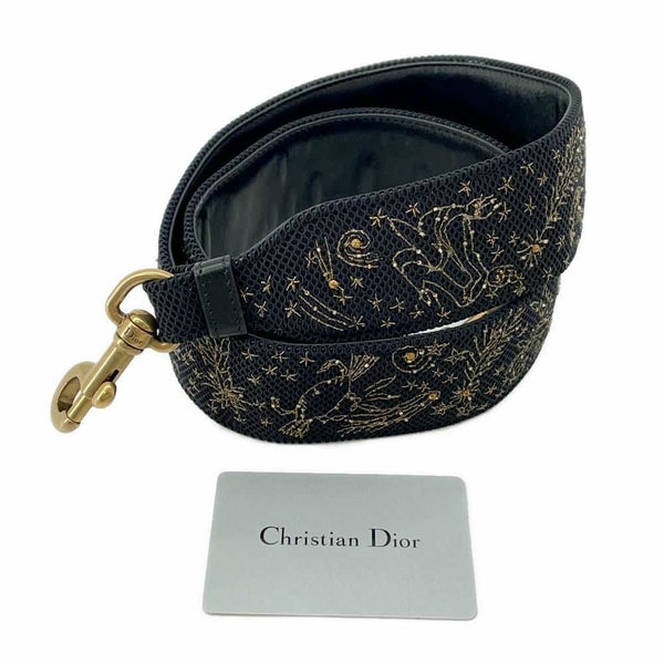 クリスチャン・ディオール ハンドバッグ レディディオール アストロジー Christian Dior 2wayショルダーバッグ 黒