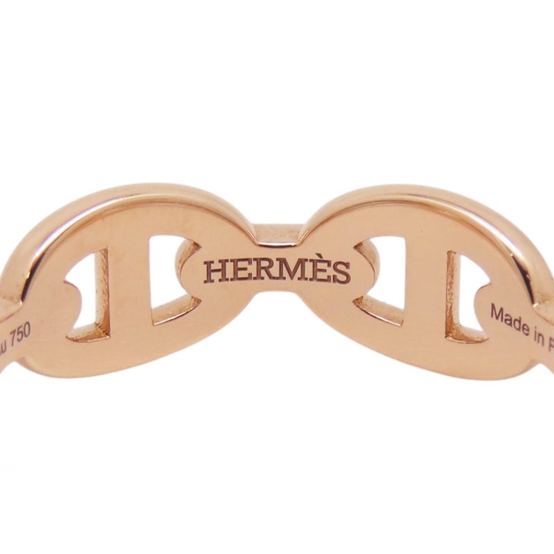 エルメス リング シェーヌダンクル アンシェネPM Enchainee K18PGピンクゴールド リングサイズ51 HERMES 指輪