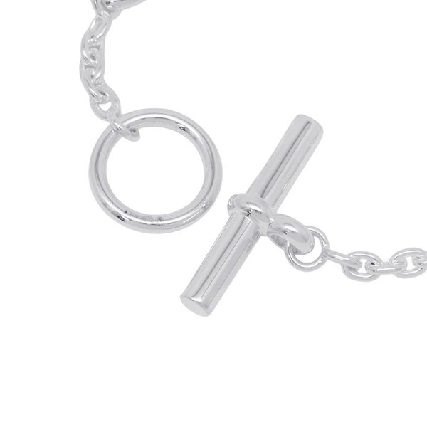 エルメス ブレスレット シェーヌダンクル ファランドール SV925シルバー サイズST HERMES Chaine d'Ancre Farandole