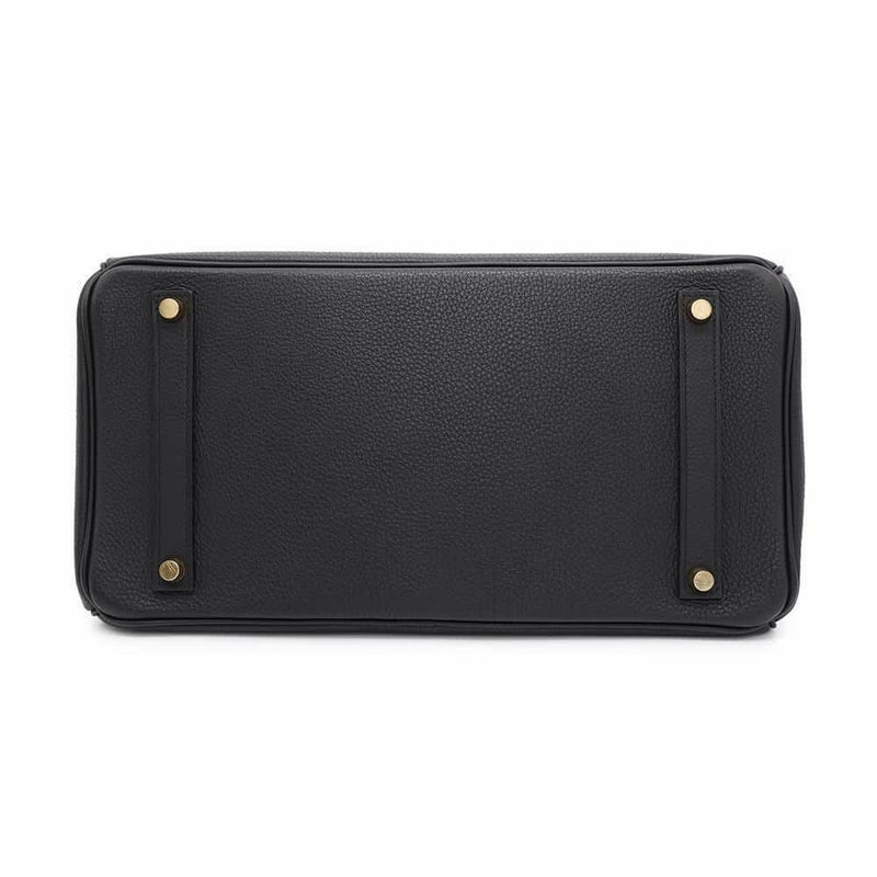 エルメス バーキン35 ブラック/ゴールド金具 トゴ □C刻印 HERMES Birkin ハンドバッグ 黒