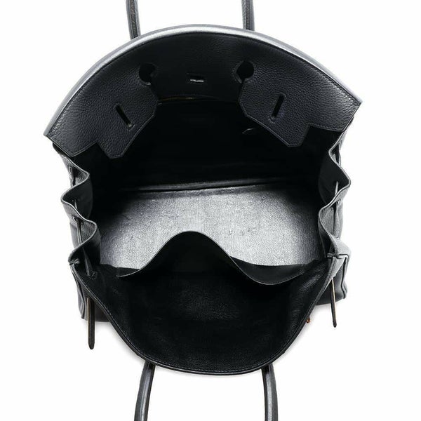 エルメス バーキン35 ブラック/ゴールド金具 トゴ □C刻印 HERMES Birkin ハンドバッグ 黒