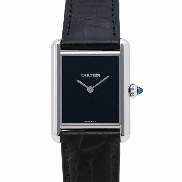 カルティエ タンク マスト ドゥ カルティエ ウォッチ LM WSTA0072 Cartier 腕時計 黒文字盤