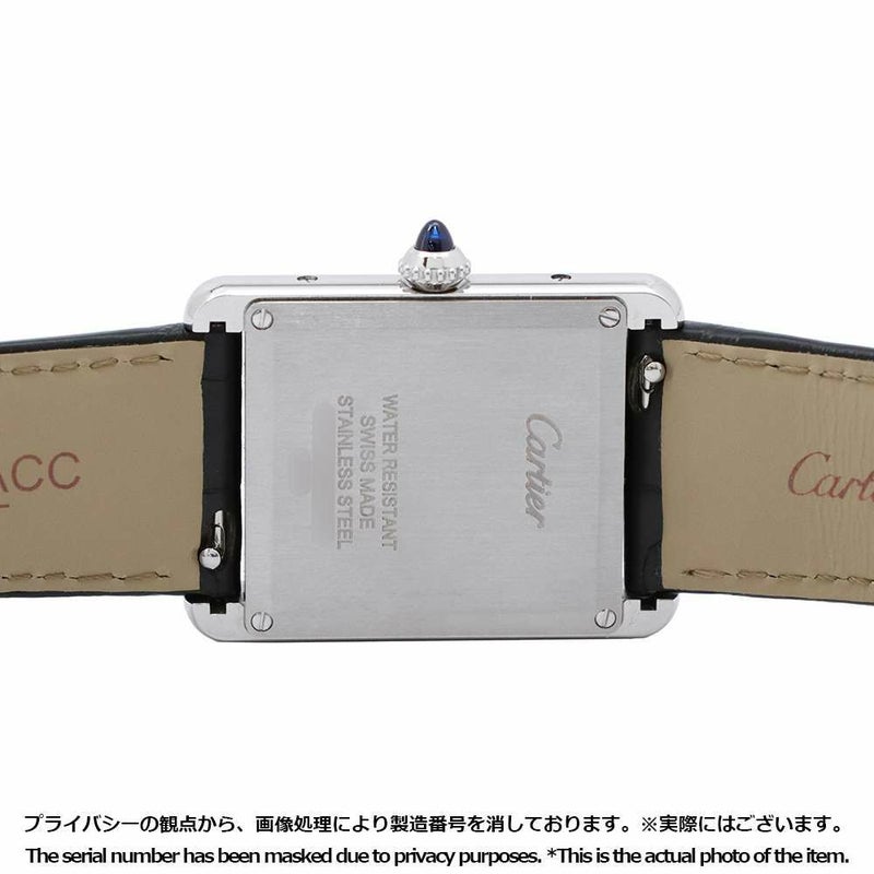 カルティエ タンク マスト ドゥ カルティエ ウォッチ LM WSTA0072 Cartier 腕時計 黒文字盤
