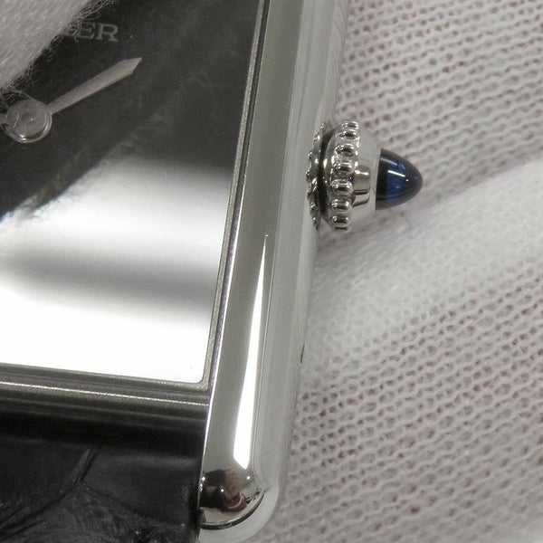 カルティエ タンク マスト ドゥ カルティエ ウォッチ LM WSTA0072 Cartier 腕時計 黒文字盤