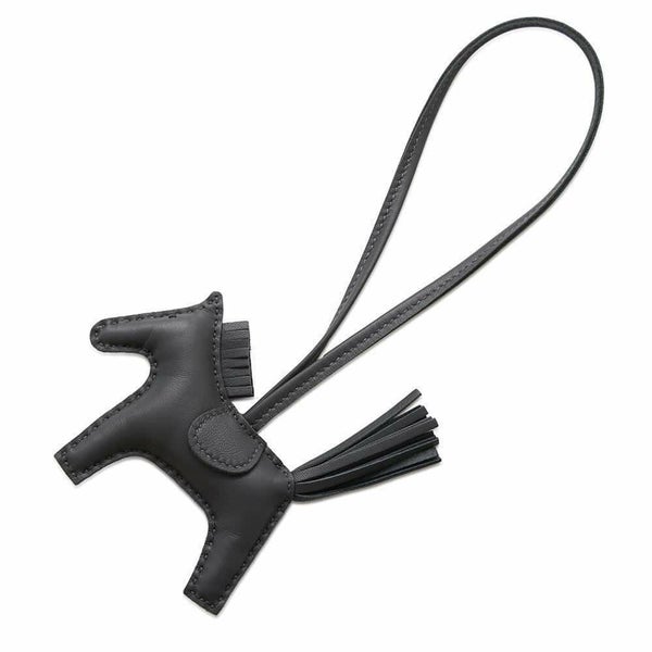 エルメス バッグチャーム ロデオ PM アルドワーズ ラムスキン W刻印 HERMES チャーム