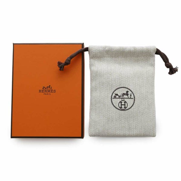 エルメス ネックレス ミニ・ポップアッシュ ブラック/シルバー金具 HERMES アクセサリー