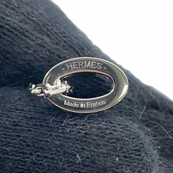 エルメス ネックレス ミニ・ポップアッシュ マロングラッセ/シルバー金具 HERMES アクセサリー