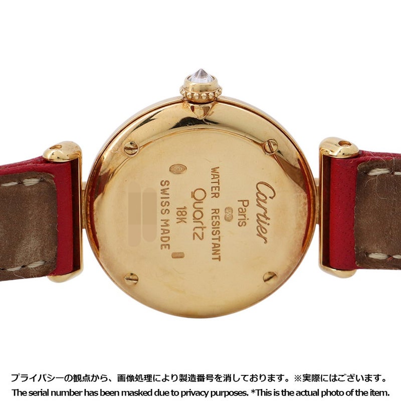 カルティエ マストコリゼ SM ダイヤベゼル 8057911 Cartier 腕時計 ホワイトシェル文字盤