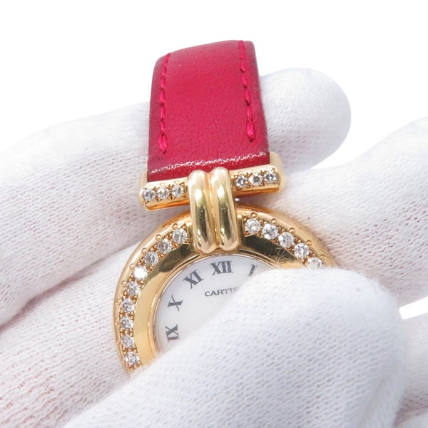 カルティエ マストコリゼ SM ダイヤベゼル 8057911 Cartier 腕時計 ホワイトシェル文字盤