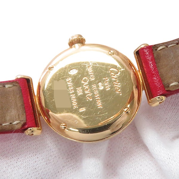 カルティエ マストコリゼ SM ダイヤベゼル 8057911 Cartier 腕時計 ホワイトシェル文字盤