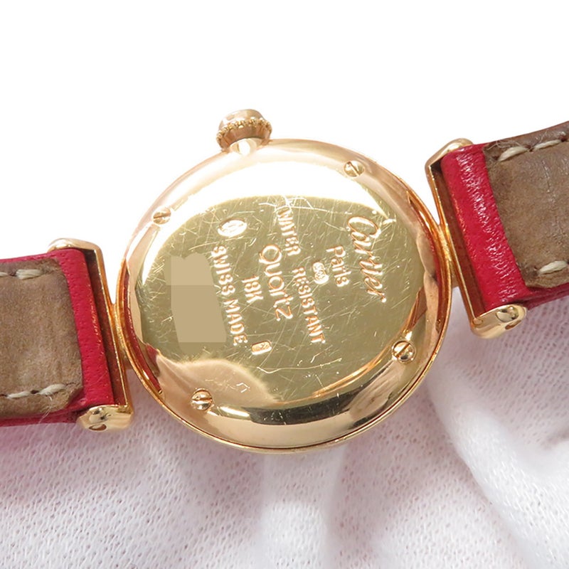 カルティエ マストコリゼ SM ダイヤベゼル 8057911 Cartier 腕時計 ホワイトシェル文字盤