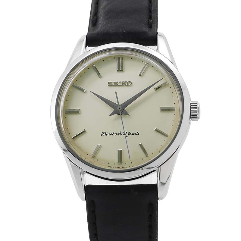 セイコー ダイヤショック 4S24-0070 SEIKO 腕時計 シルバー文字盤