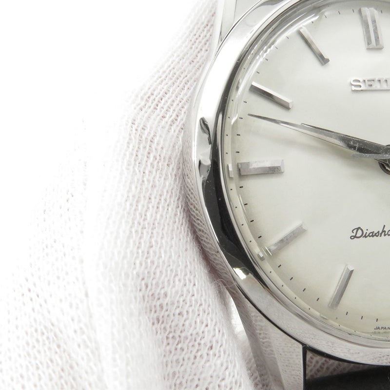 セイコー ダイヤショック 4S24-0070 SEIKO 腕時計 シルバー文字盤