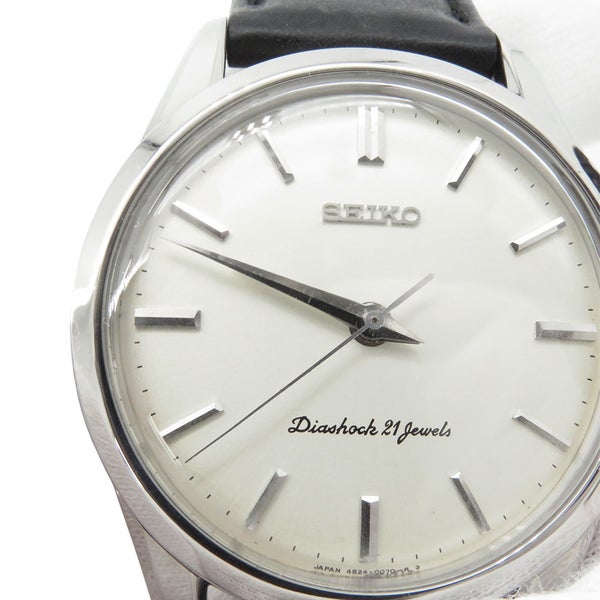 セイコー ダイヤショック 4S24-0070 SEIKO 腕時計 シルバー文字盤