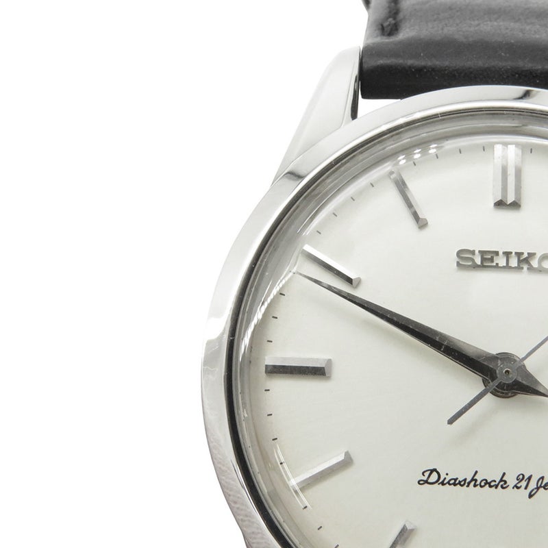 セイコー ダイヤショック 4S24-0070 SEIKO 腕時計 シルバー文字盤