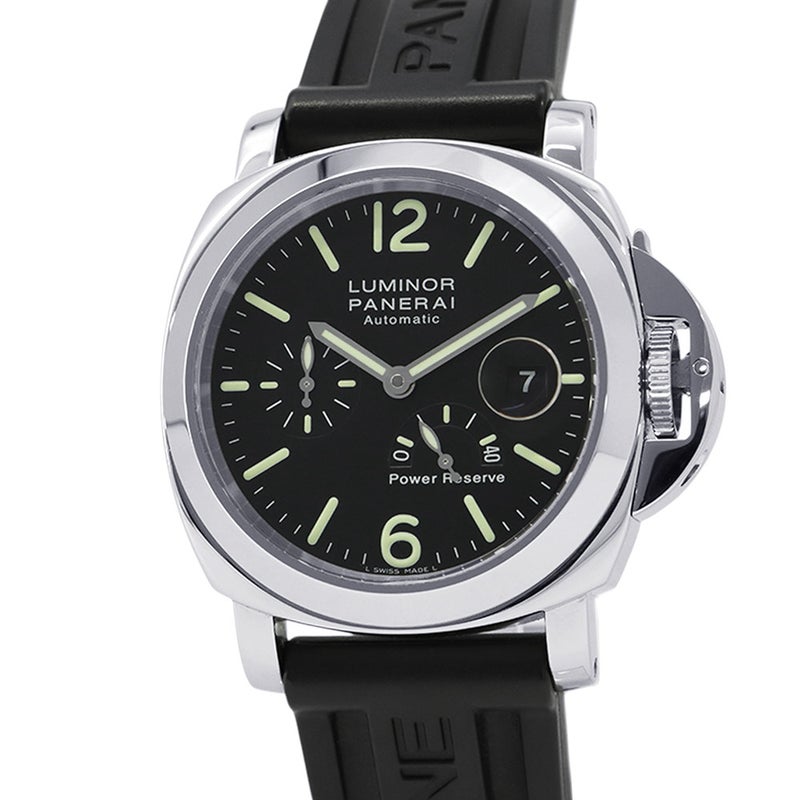 パネライ ルミノール パワーリザーブ PAM00090 PANERAI 腕時計 黒文字盤