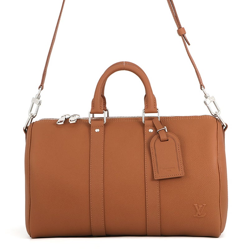 ルイヴィトン ハンドバッグ カーフレザー/LV アエログラム キーポル・バンドリエール35 M25980 2wayショルダー