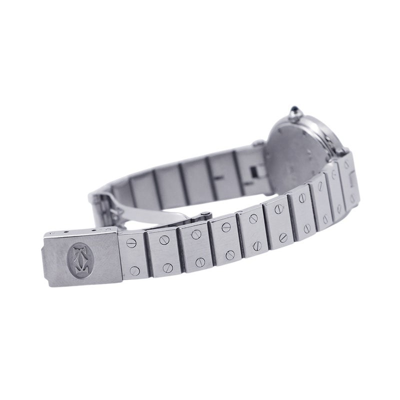 カルティエ サントス ヴァンドーム SM 8192 Cartier 腕時計 白文字盤